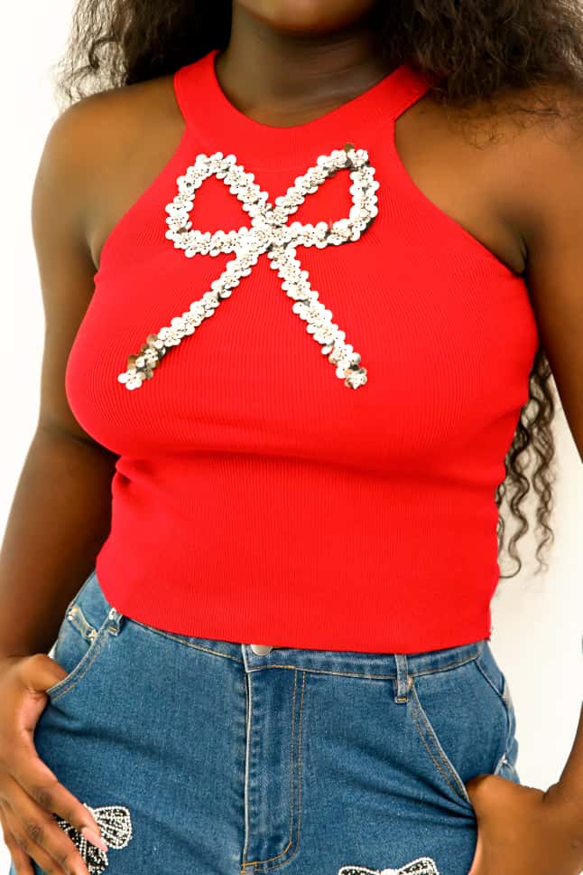 Amer silver Bowl top red