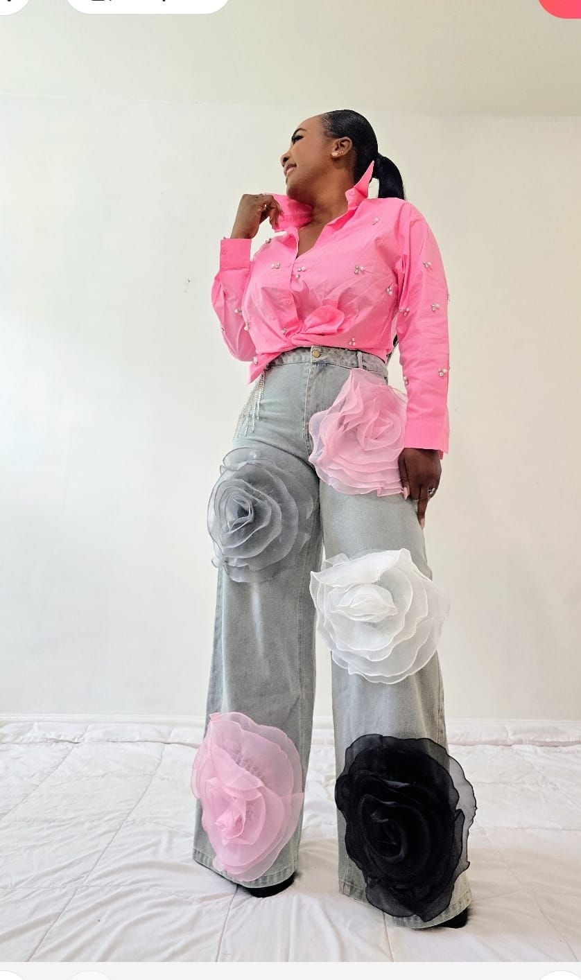 Abriah log sleeve shirt