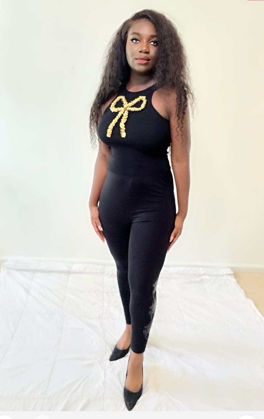 Amer Gold Bowl Top Black
