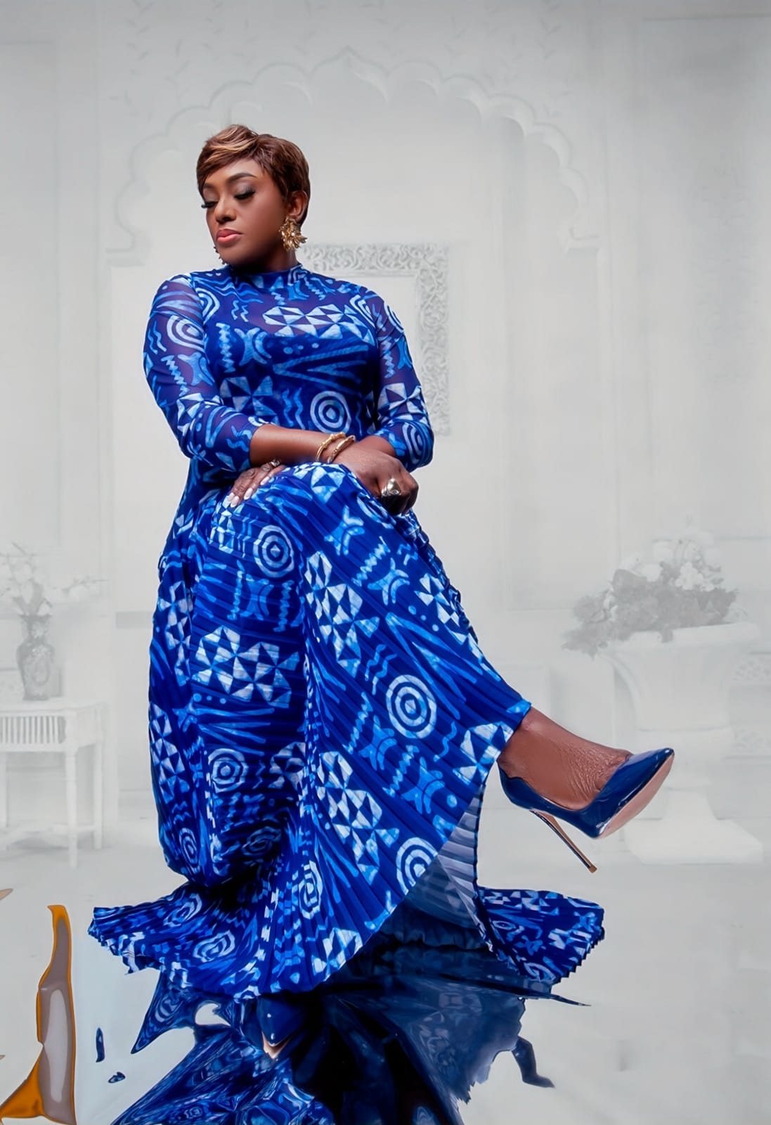 Zaida Mesh Dress